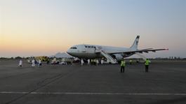 اولين پرواز زائرين حج سال 98  استان آذربایجان غربی به مقصد جده  صورت پذيرفت.